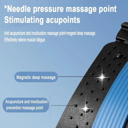 Back Cracker for Lower Back Pain Relief Lumbar Support Back Stretcher Multi-Level Adjustable Posture Corrector Sciatica YBAMQ001